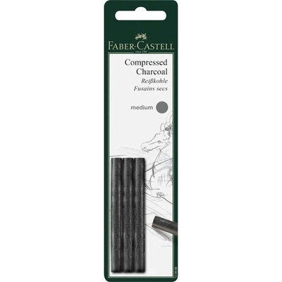 Faber-Castell AG Pitt medium 3 части пресован въглен FC129999 (FC129999)