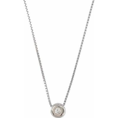 InfinitySilver Stříbrný náhrdelník s bílým zirkonem SN23216142