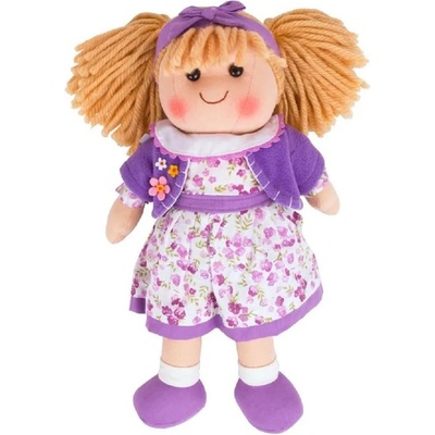 Bigjigs Toys Мека кукла Bigjigs - Лаура, 34 cm (BJD014)