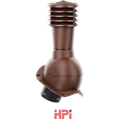 HPI Odvětrávací set 125/110 mm nejvyšší profil pro plechové tvarované krytiny hnědá