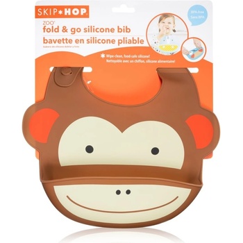 Skip Hop Zoo silikonový bryndák opička