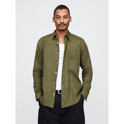 GAP Ленена класическа риза GAP GAP | Zelen | МЪЖЕ | S