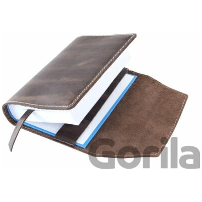 Macoli Hand Made Variabilný obal so záložkou Pull Up Braun