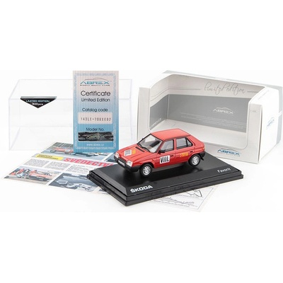 Abrex škoda Favorit SM Brněnská Osmihodinovka 1:43