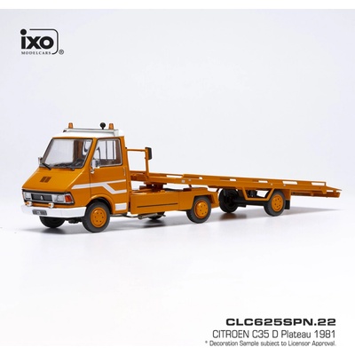 Citroen C35 D 1955 oranžová IXO 1:43