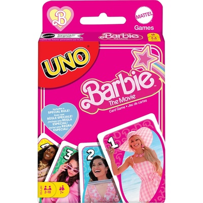 Mattel Карти за игра UNO - Barbie Movie (HPY59)