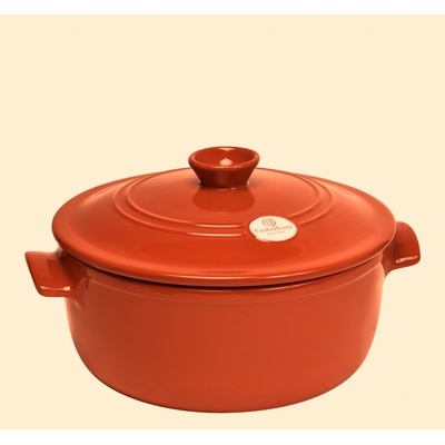 Emile Henry keramický hrnec kulatý 28 cm 5,3 l