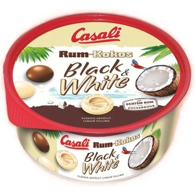 Casali Rum-Kokos v mléčné a bílé čokoládě box 300 g