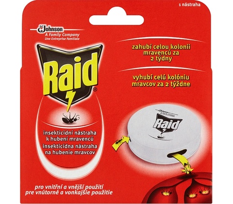 Raid Insekticidní nástraha k hubení mravenců 1 ks