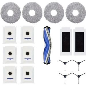  Mobilly комплект четки, филтри и мопове за Ecovacs Omni T30, 17 бр (set ecovacs omnit T30 19 pcs)