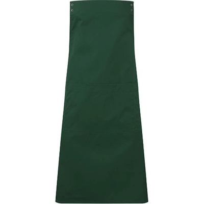 Premier Workwear Gastro zástěra tělo PR190 Bottle Green Pantone 7484C 70x86cm