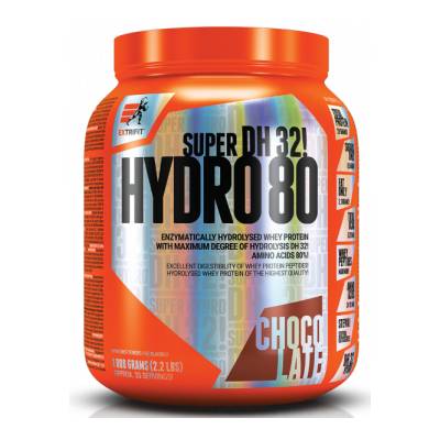 Extrifit Super Hydro 80 DH32 1000 g, ČOKOLÁDA