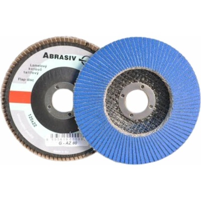 Abrasiv 125x22 G-AZ 80 201X rovný