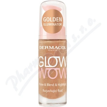 Dermacol GLOW WOW Golden Illuminator rozjasňující fluid 20 ml