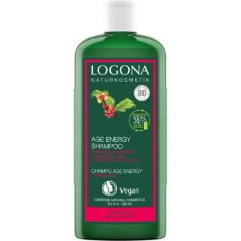 Logona šampón Age Energy s Bio kofeínom a goji 250 ml