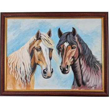 АВТОРСКА КАРТИНА КОНСКА СВАТБА АКРИЛ