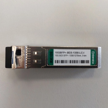 Conneu 10GBase-LH индустриален BiDi SFP+ модул, 1330-1270 nm, 3 km, Conneu (10GSFP+-BD3-1330-LC-I)