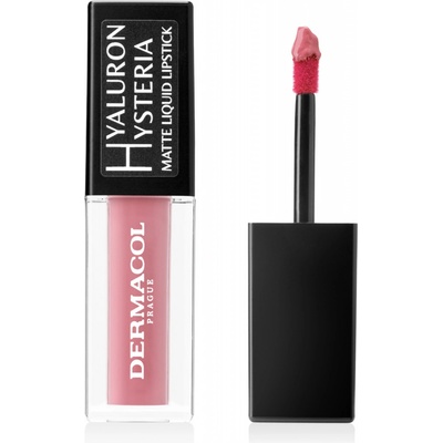 Dermacol Hyaluron Hysteria matná tekutá rtěnka 01 4,5 ml – Zboží Dáma