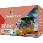 Cleverclixx Магнитна състезателна писта - Зелена количка - 1 бр (CLEVER_CC-1022)