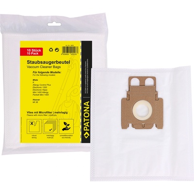 PATONA Торбички за прахосмукачка Miele K, 10 бр (9655)