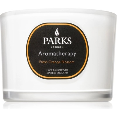Parks London Aromatherapy Fresh Orange Blossom ароматна свещ 80 гр