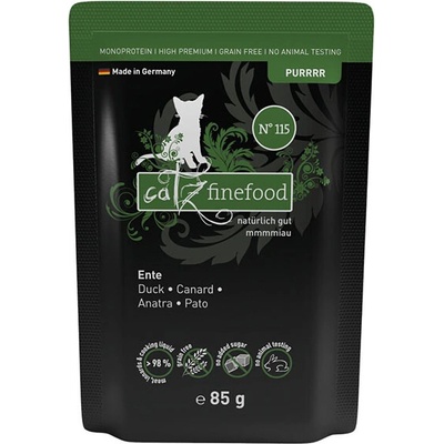 Catz Finefood Pure kachní maso 85 g