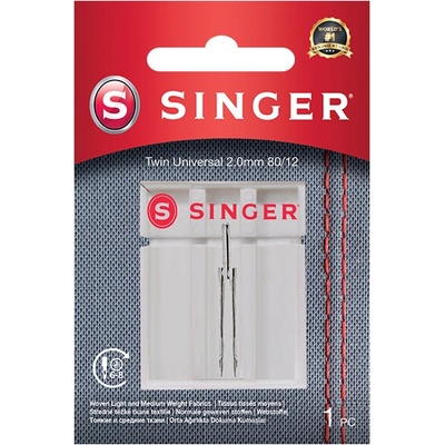 Dvojihla univerzálna Singer 2 mm 1x80