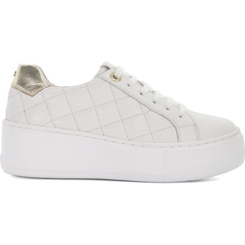 Dune London Кецове на платформа Dune London Elizas Quilted Wedge Heel Trainers - White