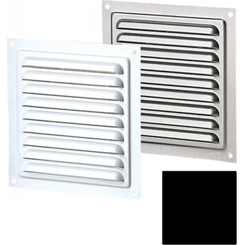 VENTS РЕШЕТКА МЕТАЛНА mvm 300s ЧЕРНА
