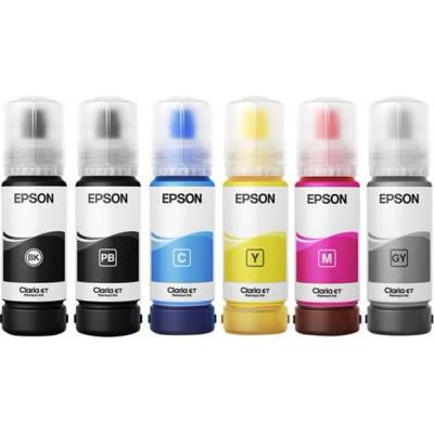 Консуматив за принтер EPSON 1LB 114 EcoTank Cyan ink bottle C13T07B240 (C13T07B240)