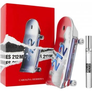 Carolina Herrera Комплект за мъже Carolina Herrera 212 Heroes - Eau de Toilette 90 мл + 10 мл