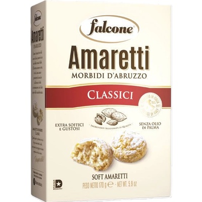 Falcone,Amaretti klasické D´ABRUZZO , měkké 170 g