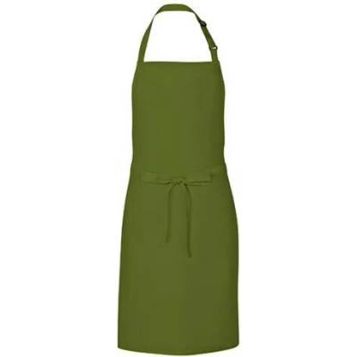 Link Kitchen Wear Gastro zástěra X986 Olive Pantone 378 72x85cm