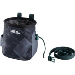 Petzl Торбичка за магнезий Petzl Saka Chalk bag - Dark Grey - размер One Size (335-0590-0311)