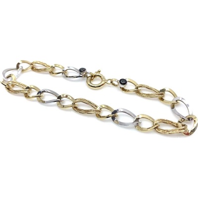 Jan Kos jewellery zlatý náramek typu pancr 59621322