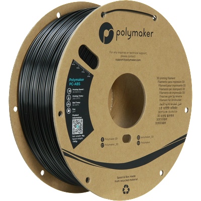 Polymaker PC-ABS Черно - 1, 75 mm (PC04001)
