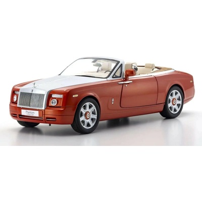 Kyosho Rolls-Royce Phantom Drophead Coupé 2007 Orange 1:18