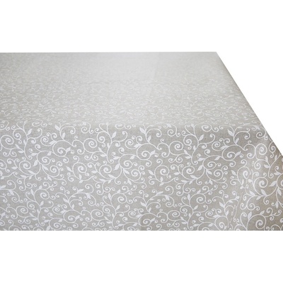 Made in Italy Obrus biele lístie 90x90 cm