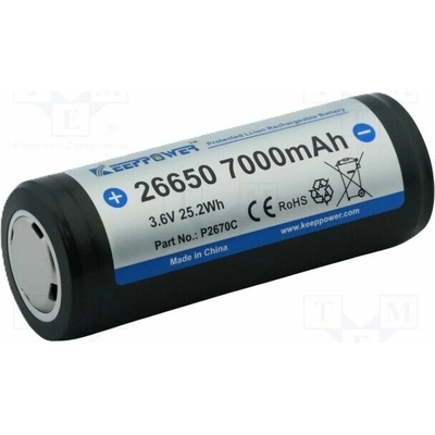 KEEPPOWER ICR26650-700PCM 7000mAh