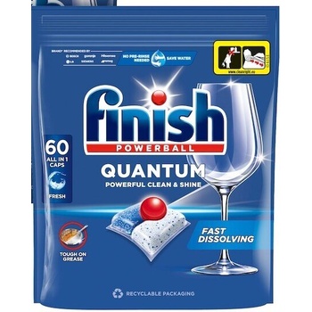 Finish Таблетки за съдомиялна ФИНИШ 60 бр. All in 1 Essential Quantum (27828282828)