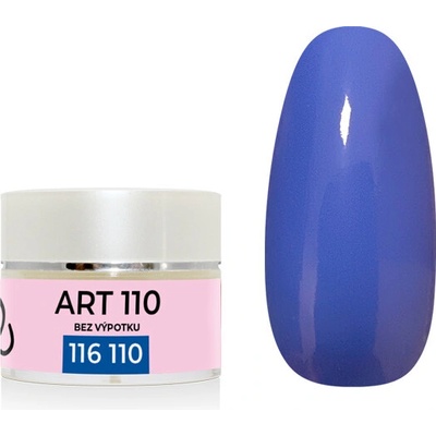 Expa nails Uv Led gel Art zdobící bezvýpotkový gel blue 5 g