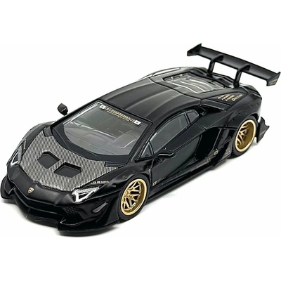 Mini GT Lamborghini Aventador LB-Works Limited Edition Matte Black 2025 1:64