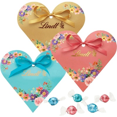 Lindt Lindor Dárkové balení květinové srdíčko 200 g