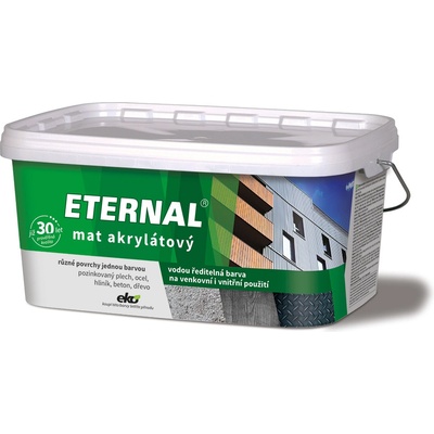 Eternal Mat akrylátový 2,8 kg bílá – Zboží Mobilmania