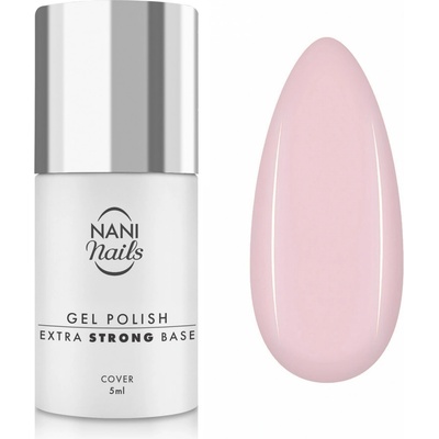 NANI gel lak Extra Strong Base Cover Milky Pink 5 ml – Zboží Dáma