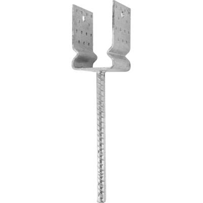 MTR Patka kotevní s trnem, s prolisem, 80x80mm, ZN