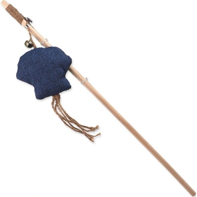 Magic Cat Natural Fun šidítko medúza s rolničkou a šantou 40 cm