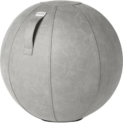 VLUV Koženkový sedací míč Bol Vega betonově šedý 65 cm