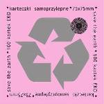 Ziemia Obiecana Adhesive notes eco 75x75mm 100K pink