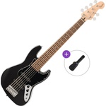 Squier Affinity Series Jazz Bass VI LRL Basic SET Black Metallic 6-струнна бас китара